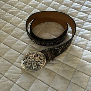 Women’s Justin Boots Western Belt with Buckle